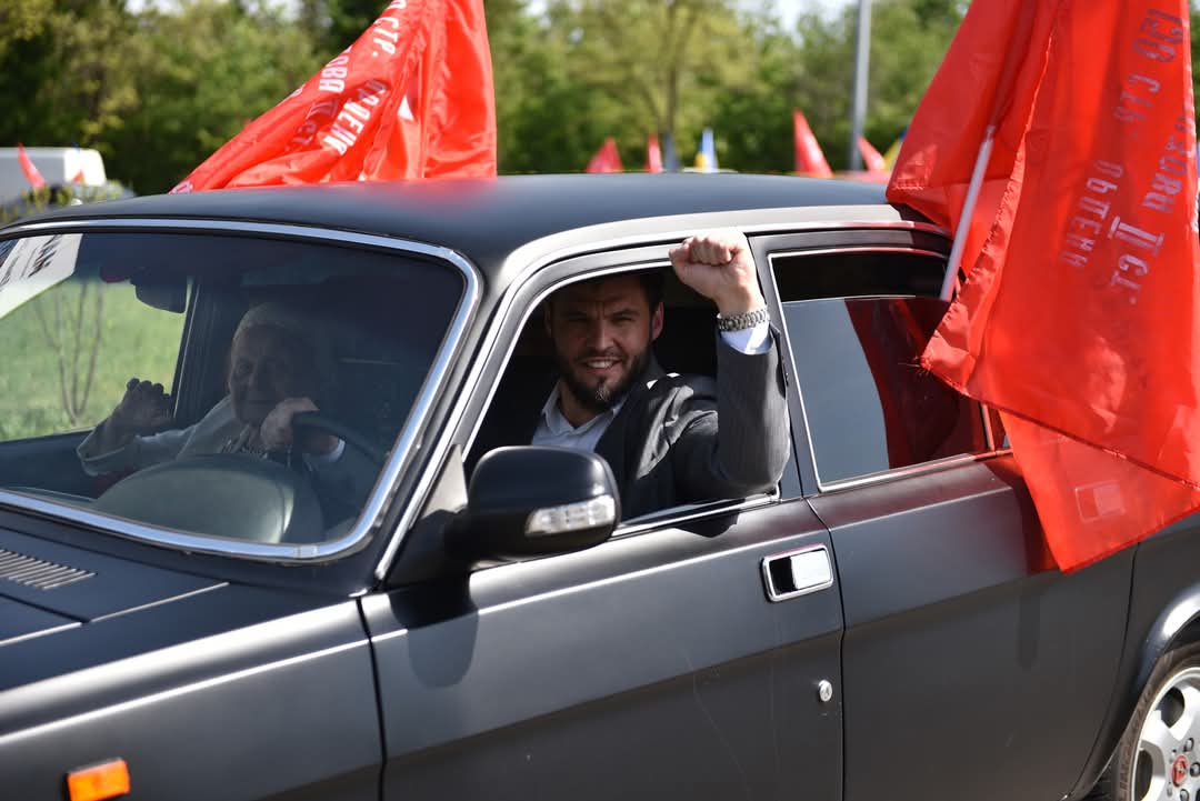 (FOTO) Cel mai mare marș auto a avut loc la Bălți. Maxim Moroșan: Au participat 300 de mașini!