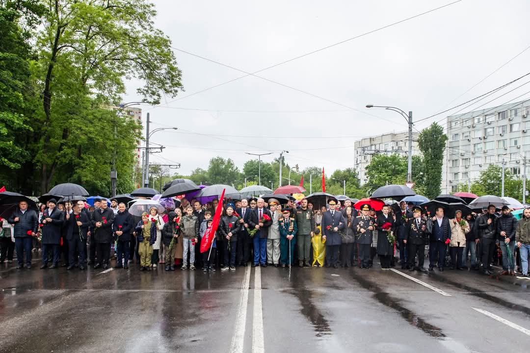 PSRM a participat la acțiunile dedicate Zilei Victoriei în toate raioanele țării