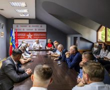 Conducerea PSRM în ședință cu staff-ul de nord al partidului