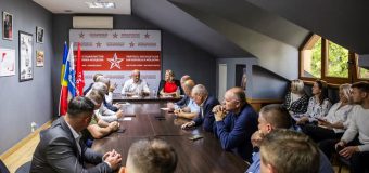 Conducerea PSRM în ședință cu staff-ul de nord al partidului