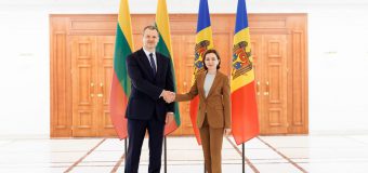 Maia Sandu s-a întâlnit cu Prim-ministrul Lituaniei, Gintautas Paluckas