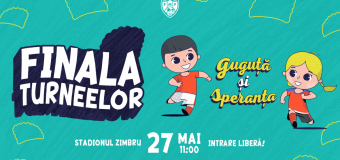 Grassroots. Finalele turneelor „Guguță” și „Speranța” se joacă astăzi