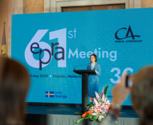 Maia Sandu i-a felicitat pe membrii Platformei EPRA și le-a mulțumit pentru sprijinul acordat în modernizarea sectorului audiovizual
