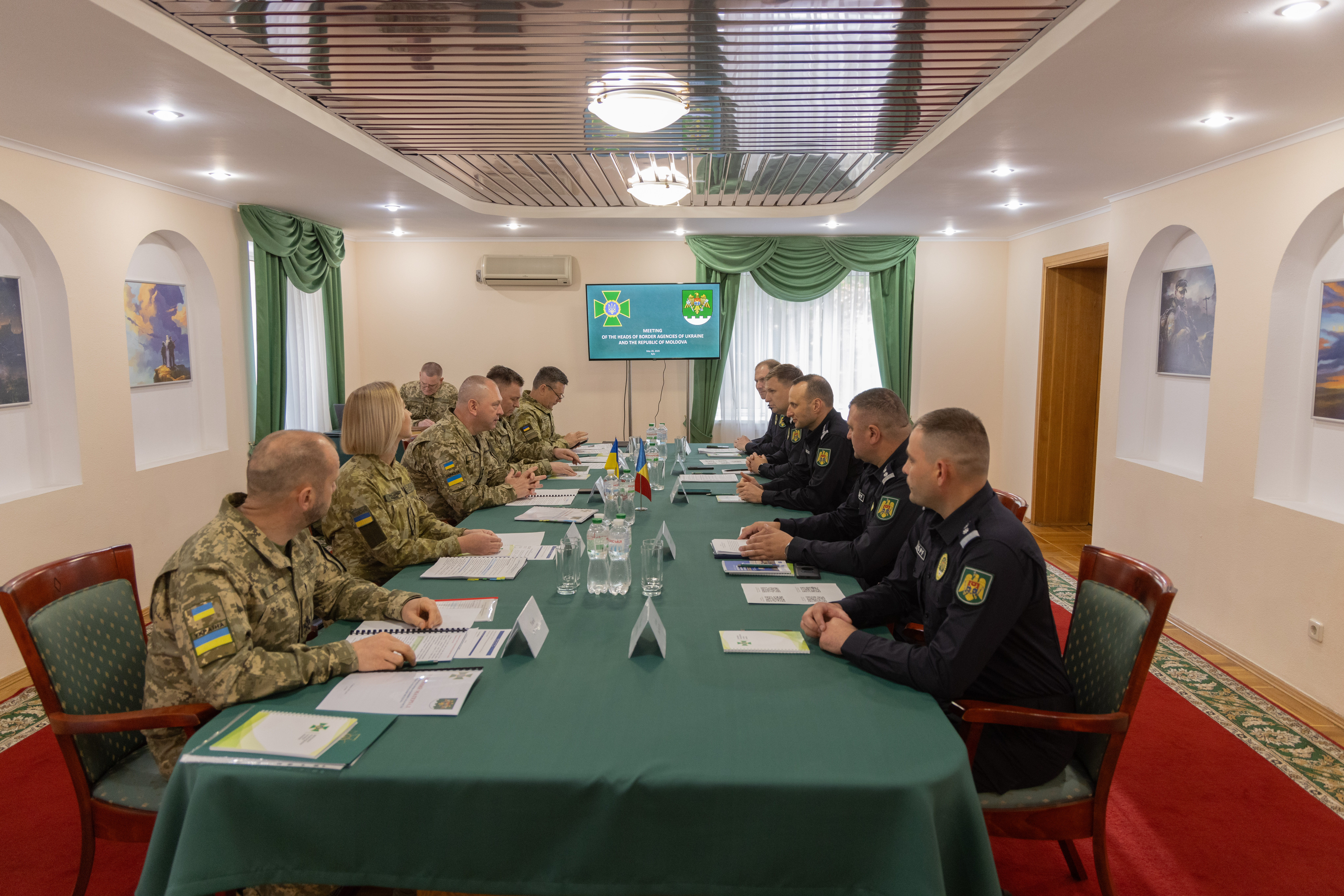 Șeful Poliției de Frontieră a avut o întrevedere cu omologul său ucrainean