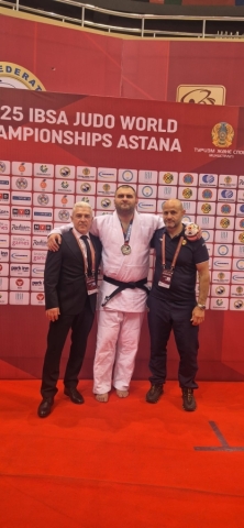 Medalie de argint pentru Republica Moldova la Campionatul Mondial de para judo