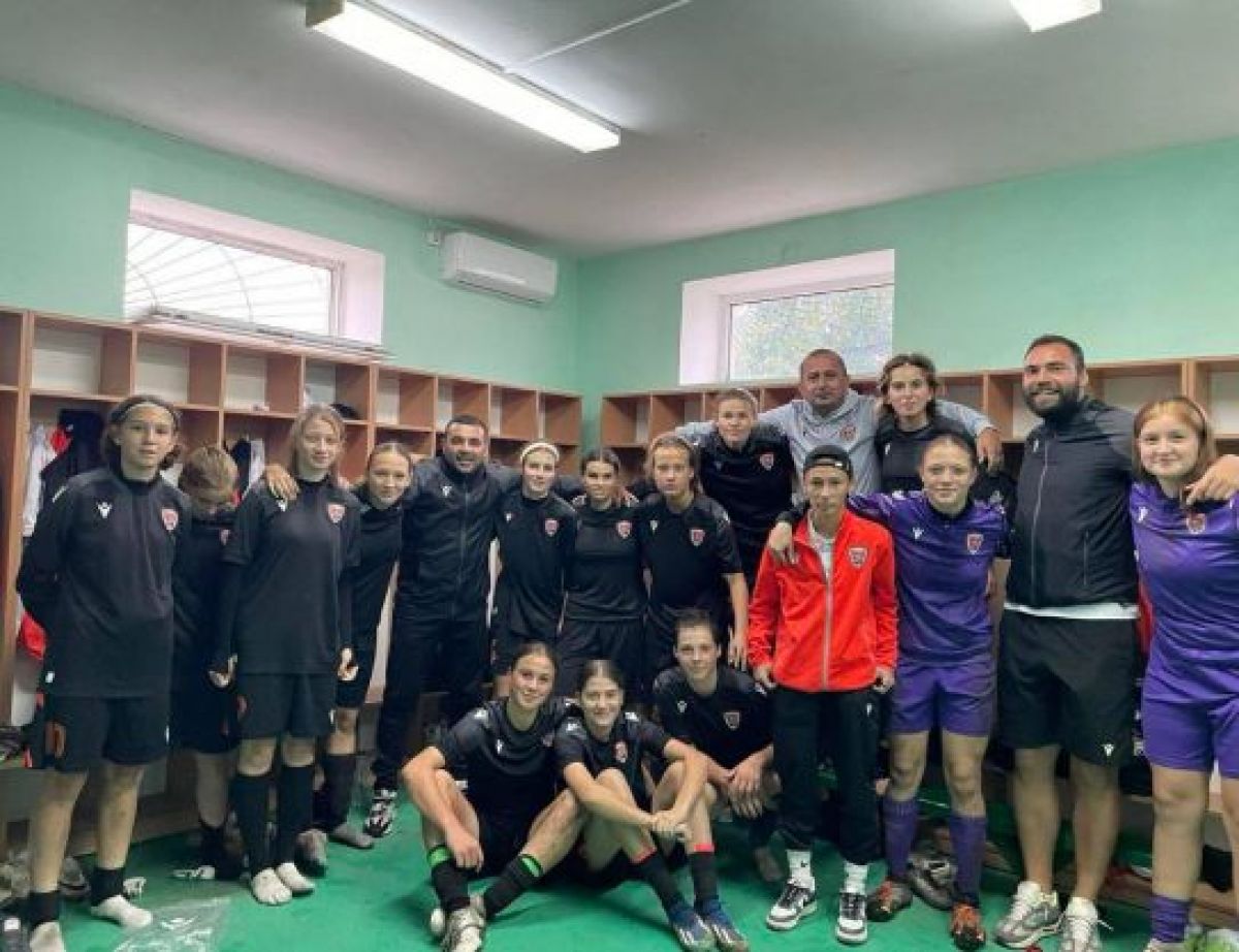 Fotbal feminin. RSDUȘOR Nistru-Cioburciu, câștigătoarea Ligii Naționale WU16