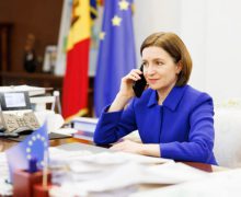 Maia Sandu a avut o primă convorbire telefonică cu Președintele ales al României