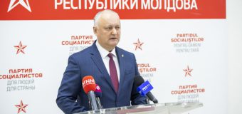 Igor Dodon: Negocierile care au loc astăzi la Istanbul sunt foarte importante