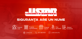 Proiectul „Companii importante pentru Moldova”: „Justar” – un brand de referinţă pentru piaţa serviciilor de securitate din Republica Moldova