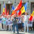 PSRM a protestat la MAI