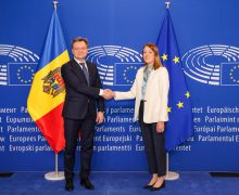 Dorin Recean a avut o întrevedere cu președinta Parlamentului European