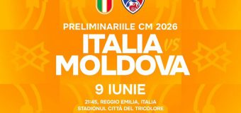 Italia – Moldova. Avancronică