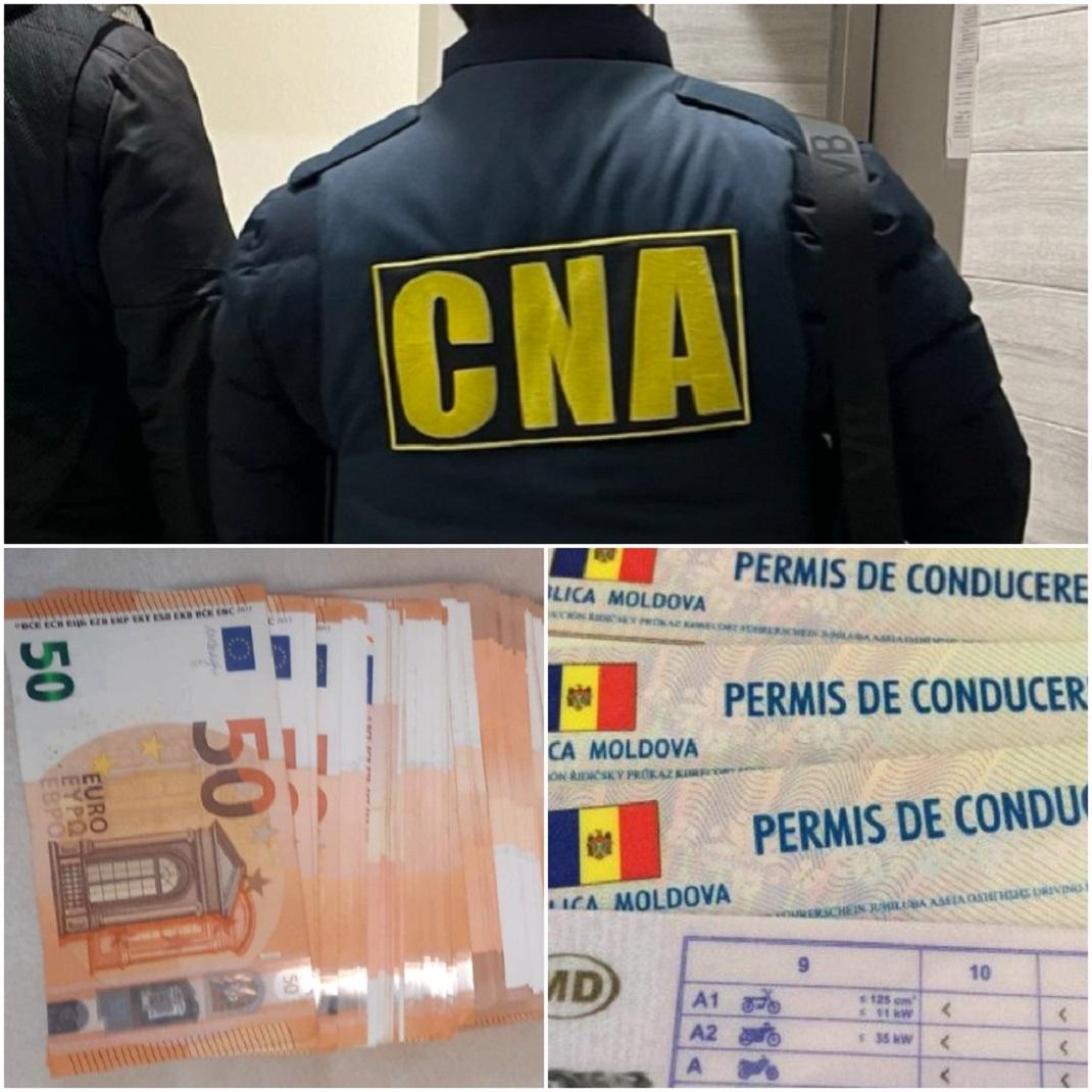 Două cazuri de trafic de influență la eliberarea permiselor de conducere. O persoană – reținută