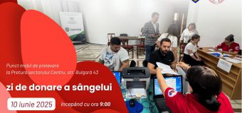 Locuitorii Capitalei invitați să doneze sânge
