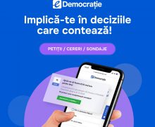 Cetățenii pot depune petiții pe edemocratie.gov.md