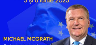 Comisarul european pentru Democrație, Justiție, Statul de Drept și Protecția Consumatorilor vine la Chișinău
