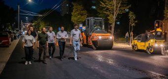 Primarul Ceban: Strada Hristo Botev din sectorul Botanica al Capitalei a fost supusă unui amplu proces de reabilitare, după zeci de ani în care nu a beneficiat de nicio intervenție majoră