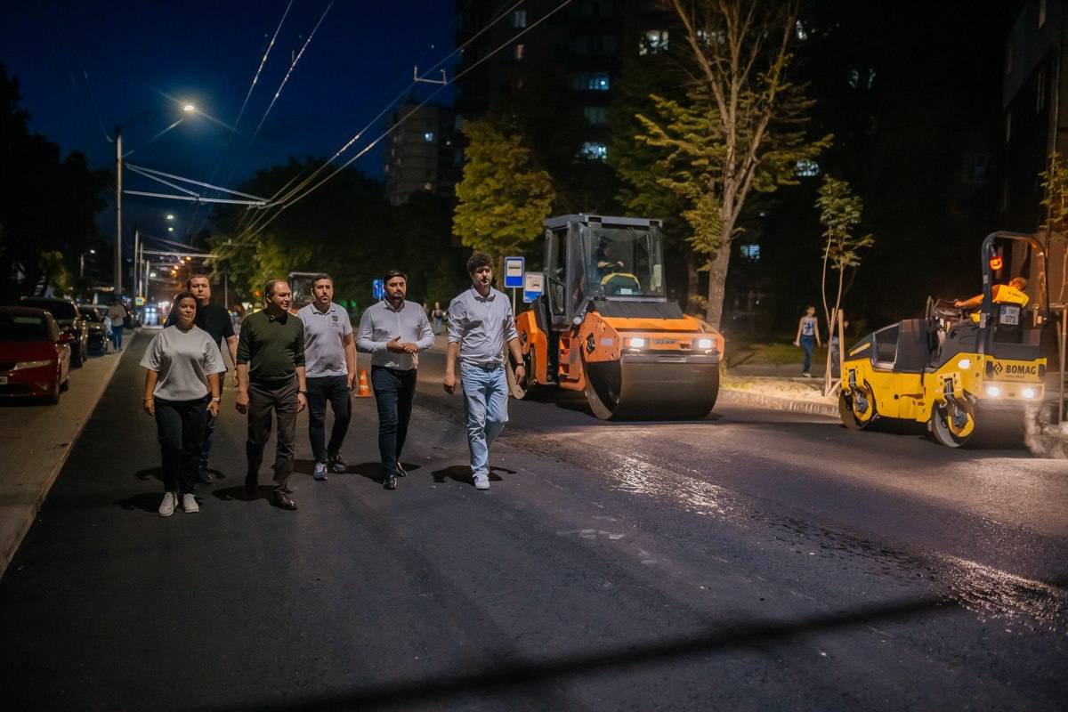 Primarul Ceban: Strada Hristo Botev din sectorul Botanica al Capitalei a fost supusă unui amplu proces de reabilitare, după zeci de ani în care nu a beneficiat de nicio intervenție majoră
