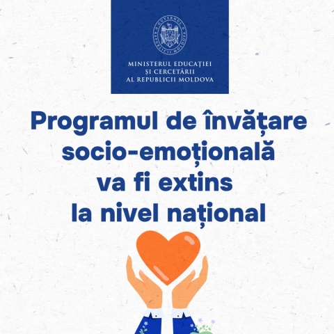 Programul de învățare socio-emoțională va fi extins la nivel național