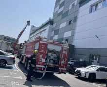 IGSU a desfășurat un exercițiu tactic Interdepartamental la un centru comercial din capitală