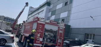 IGSU a desfășurat un exercițiu tactic Interdepartamental la un centru comercial din capitală