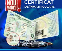 Modele noi de certificate de înmatriculare pentru vehicule