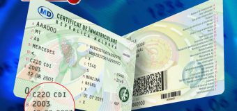 Modele noi de certificate de înmatriculare pentru vehicule