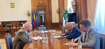 Vladimir Bolea, la discuții cu Președintele Senatului României