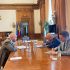Vladimir Bolea, la discuții cu Președintele Senatului României