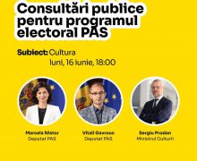 PAS continuă consultările pentru elaborarea programului electoral