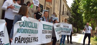 Blocul Alternativa a protestat la Consiliul Audiovizualului