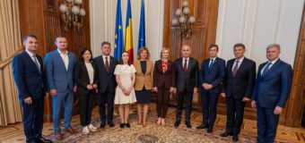 O delegație a Parlamentului Republicii Moldova, condusă de vicepreședinta Doina Gherman, în vizită la Senatul României