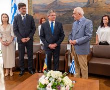 Igor Grosu în discuții cu omologul său elen: „În parcursul european, Grecia este și rămâne un partener sincer și un prieten de încredere al Republicii Moldova”