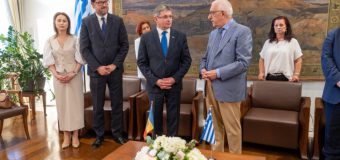 Igor Grosu în discuții cu omologul său elen: „În parcursul european, Grecia este și rămâne un partener sincer și un prieten de încredere al Republicii Moldova”