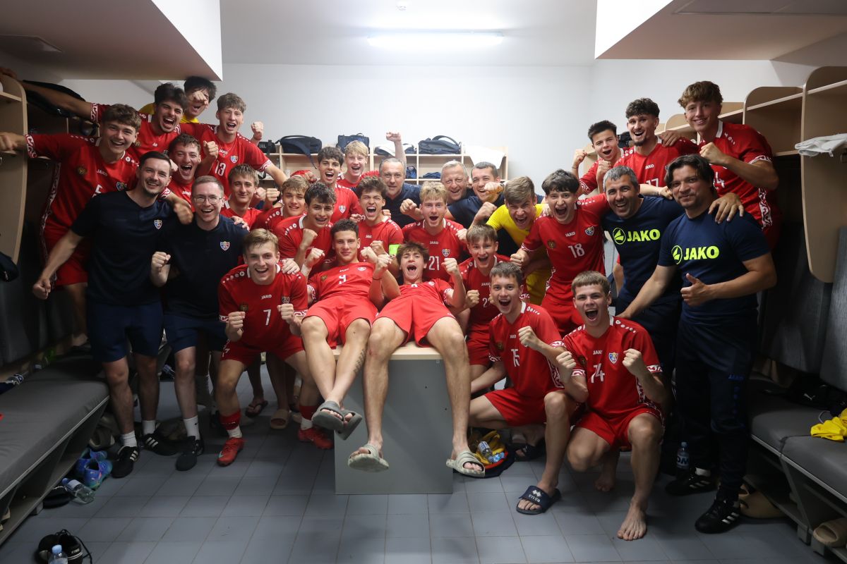 Naționala Moldovei U19 este câștigătoarea Turneului Internațional