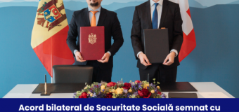 Republica Moldova și Confederația Elvețiană semnează acordul bilateral de securitate socială