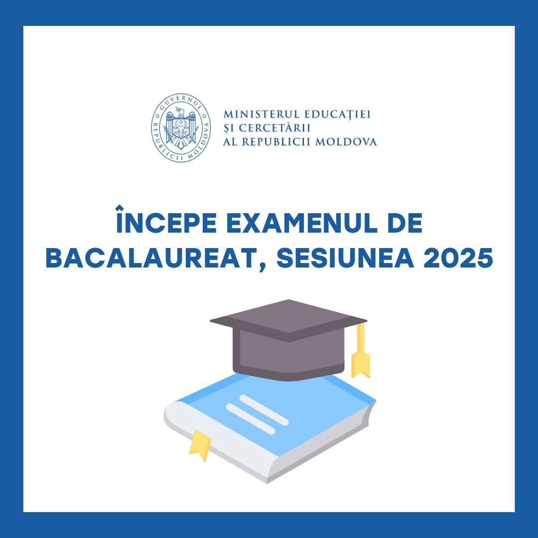 Prima probă de examen din cadrul sesiunii de bacalaureat 2025 are loc astăzi, 3 iunie, în 56 de centre de bacalaureat din întreaga țară