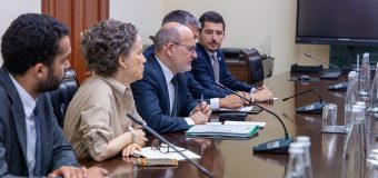 Dorin Recean, în discuții cu directorul general al Agenției Franceze pentru Dezvoltare