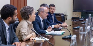 Dorin Recean, în discuții cu directorul general al Agenției Franceze pentru Dezvoltare