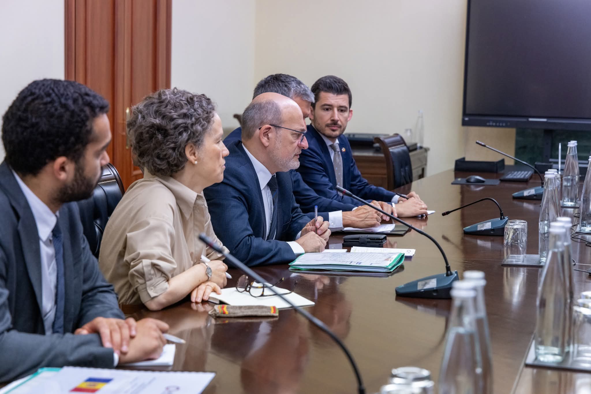 Dorin Recean, în discuții cu directorul general al Agenției Franceze pentru Dezvoltare