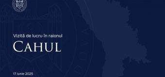 Dorin Recean astăzi merge la Cahul