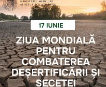 Astăzi marcăm  Ziua Mondială pentru Combaterea Deșertificării și Secetei