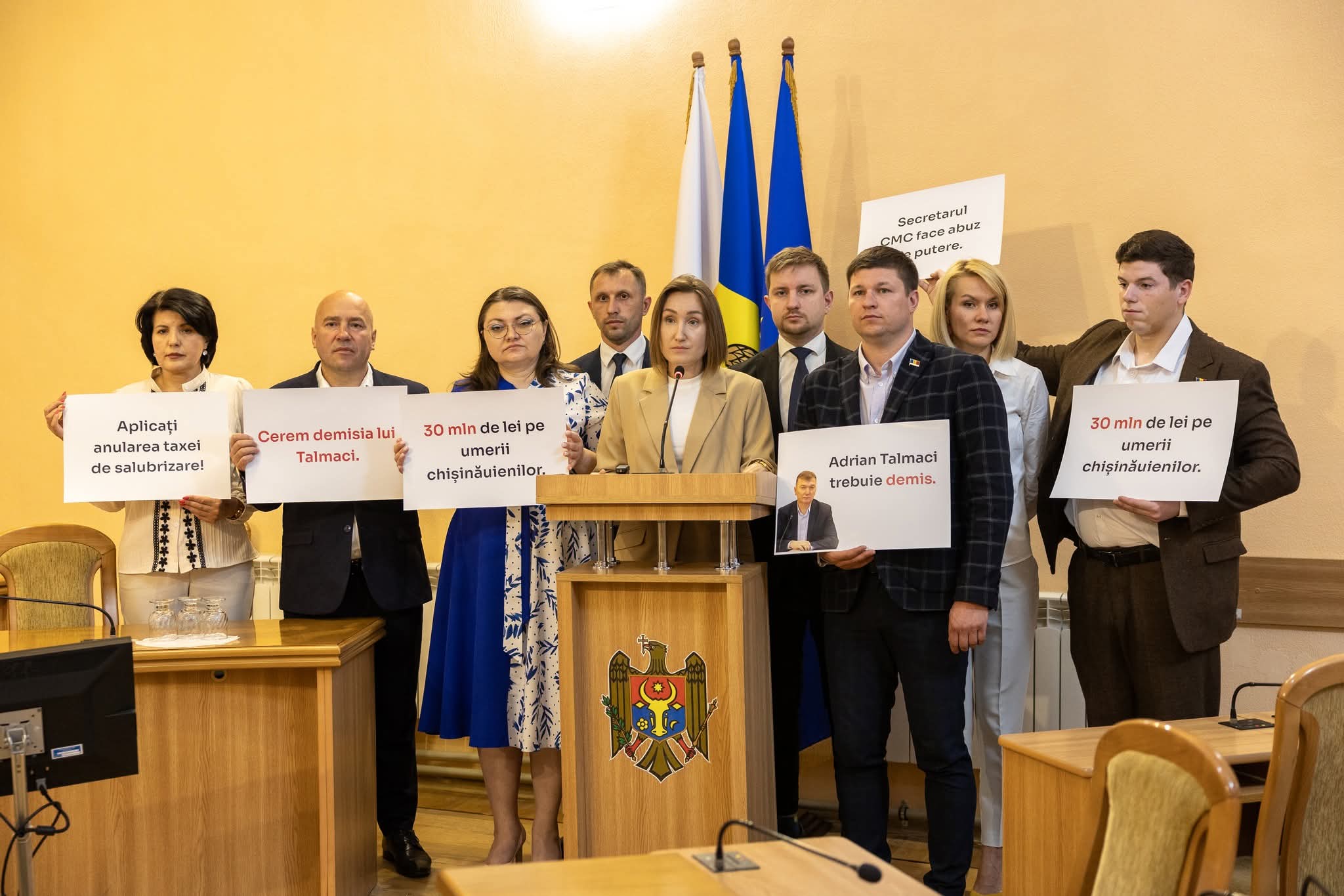 PAS din CMC cere demisia secretarului Adrian Talmaci