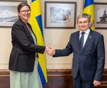Vizite de rămas-bun cu Ambasadorii Germaniei, Italiei și Suediei