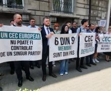 Blocul Alternativa a protestat la CEC