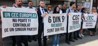 Blocul Alternativa a protestat la CEC