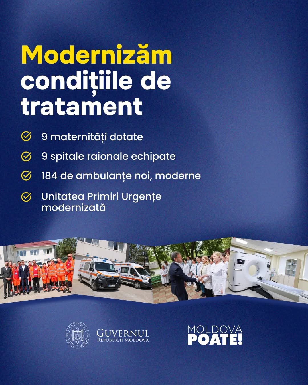 Renovările și investițiile în domeniul de sănătate