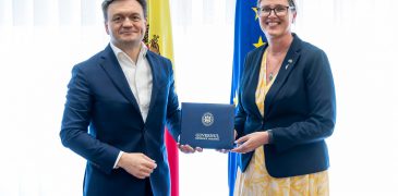 Dorin Recean și Ambasadoarea Suediei au avut o întrevedere de rămas-bun