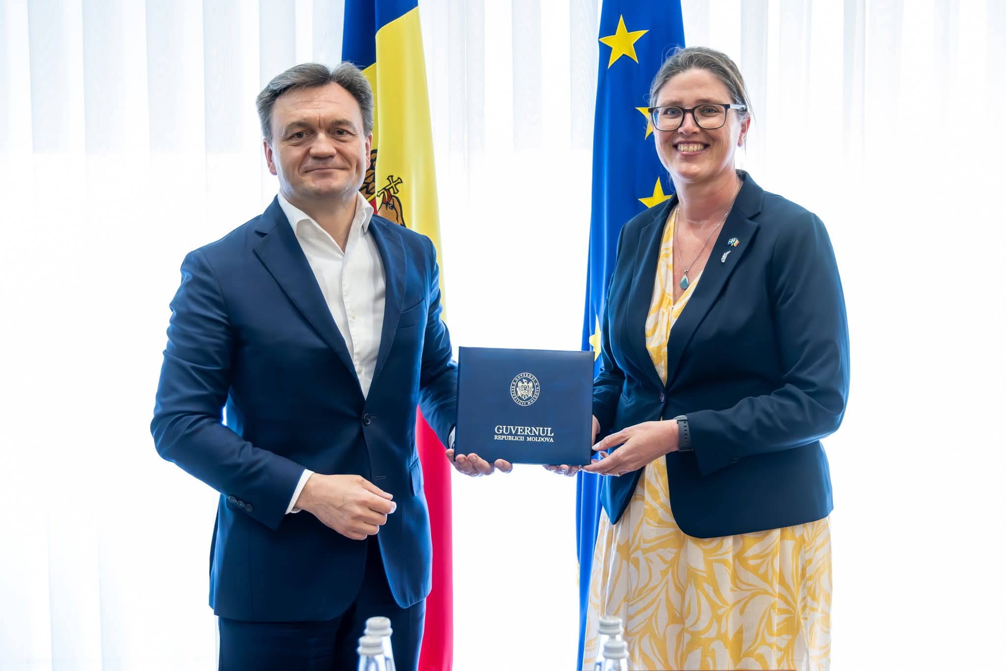 Dorin Recean și Ambasadoarea Suediei au avut o întrevedere de rămas-bun