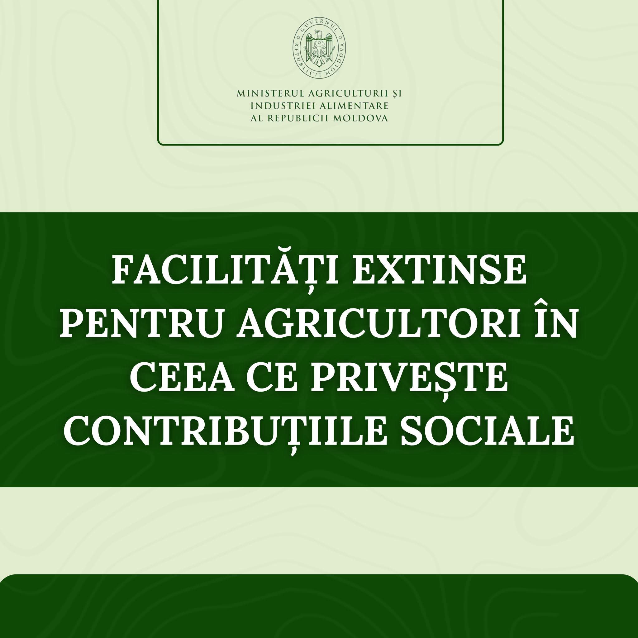 Modificări la Legea privind sistemul public de asigurări sociale, care vizează condițiile de contribuție pentru operatorii economici din agricultură